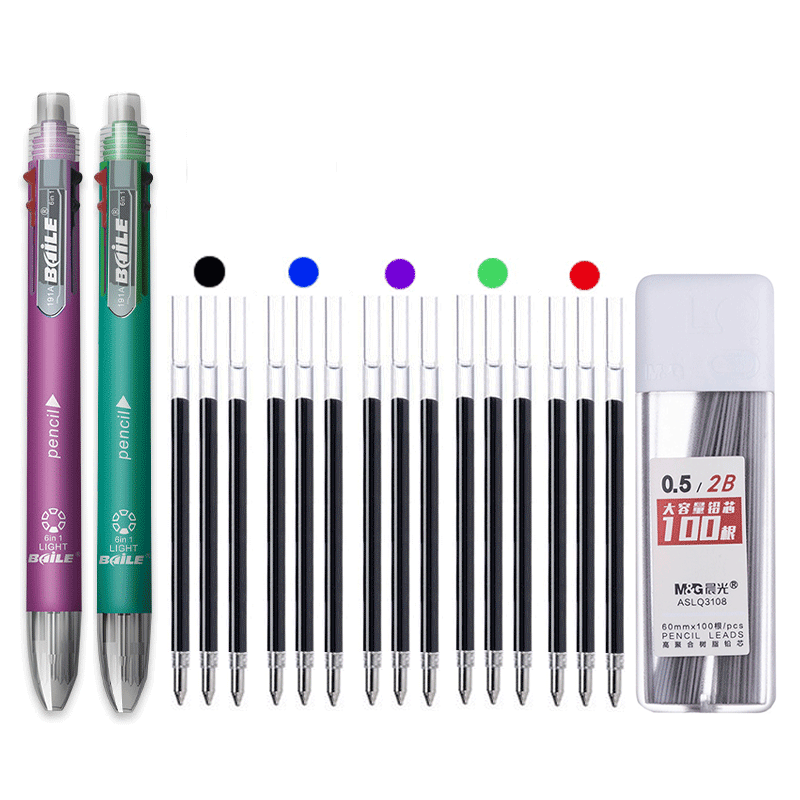 6 Trong 1 Nhiều Màu Bút Bút Bi - đánh giá và giá Staedtler Pencil Lumocolor