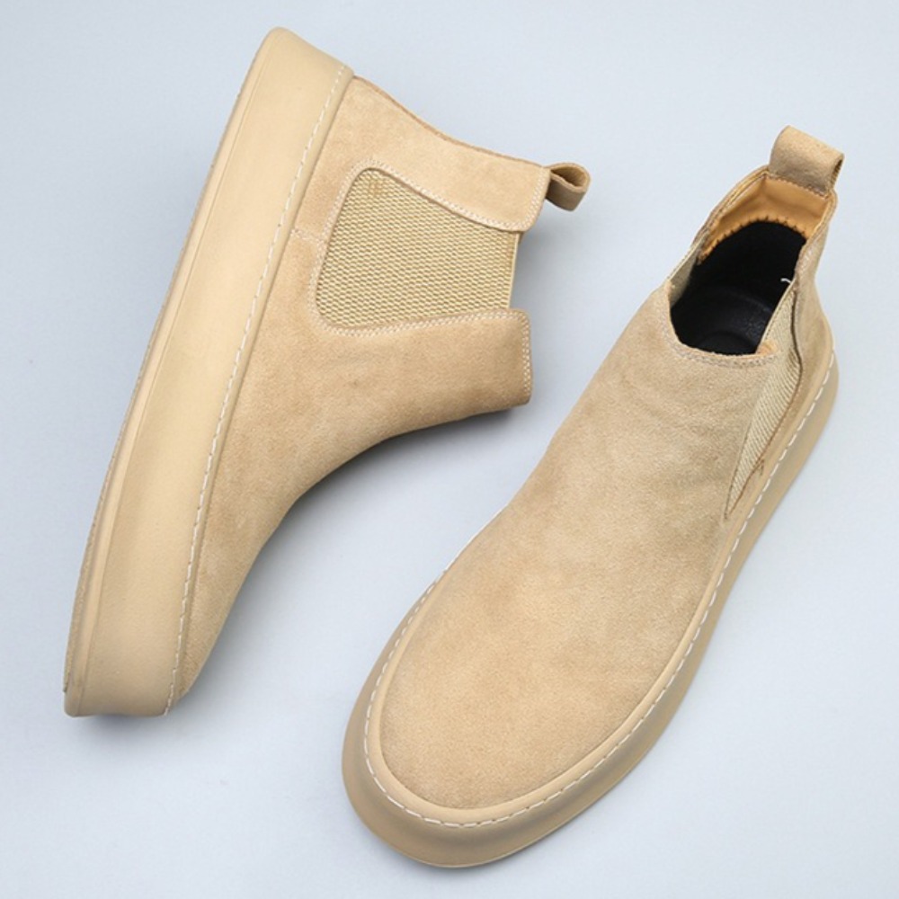 Leather Chelsea Boots for Man  - đánh giá và giá Sewing Latex