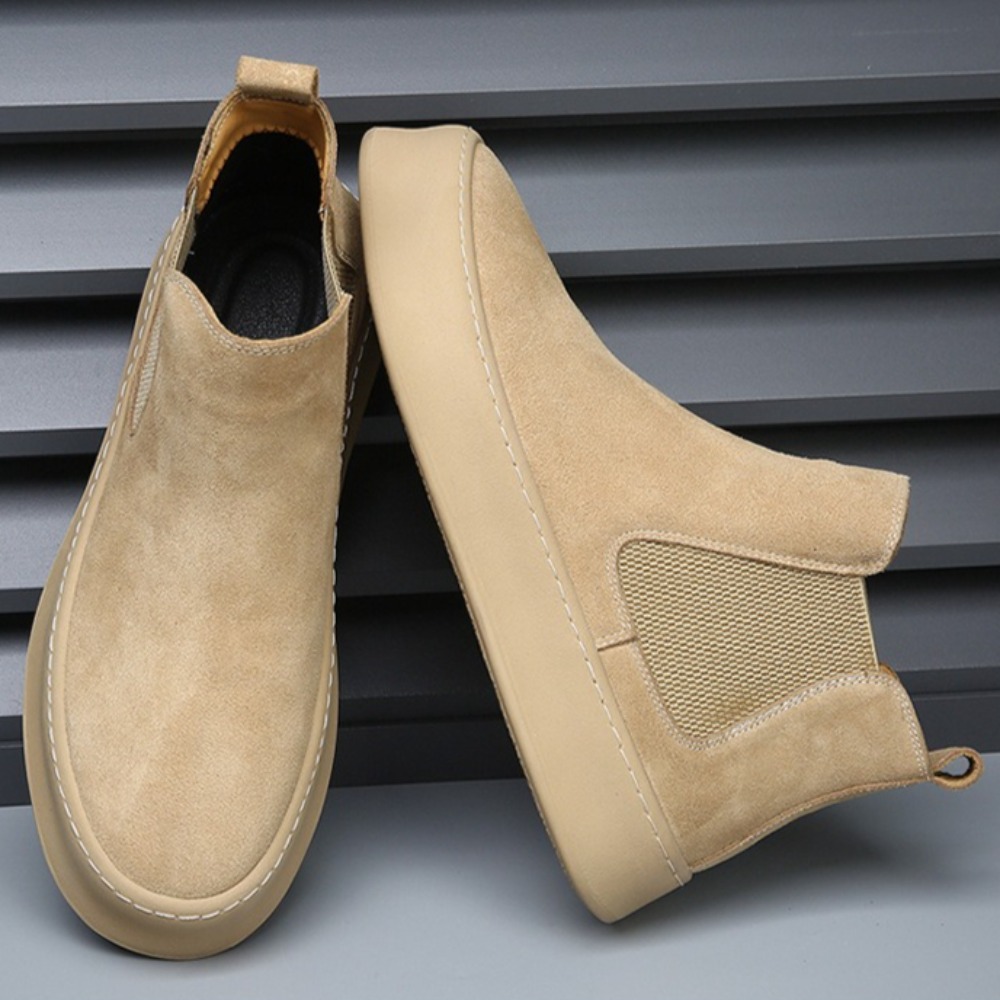 Leather Chelsea Boots for Man  - đánh giá và giá Sewing Latex