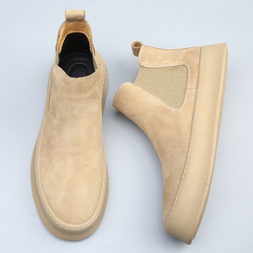 Leather Chelsea Boots for Man  - đánh giá và giá Sewing Latex
