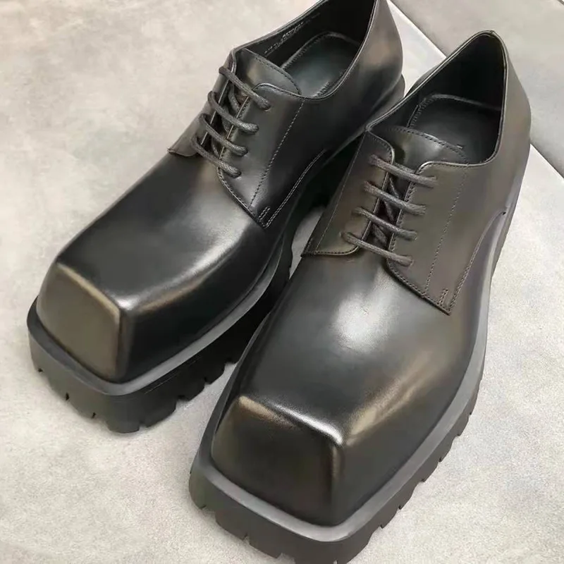 Men's Loafers Leather Motorcyc - đánh giá và giá Sewing Latex