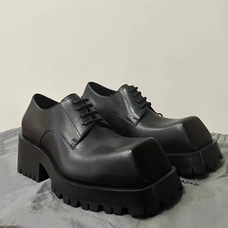 Men's Loafers Leather Motorcyc - đánh giá và giá Sewing Latex