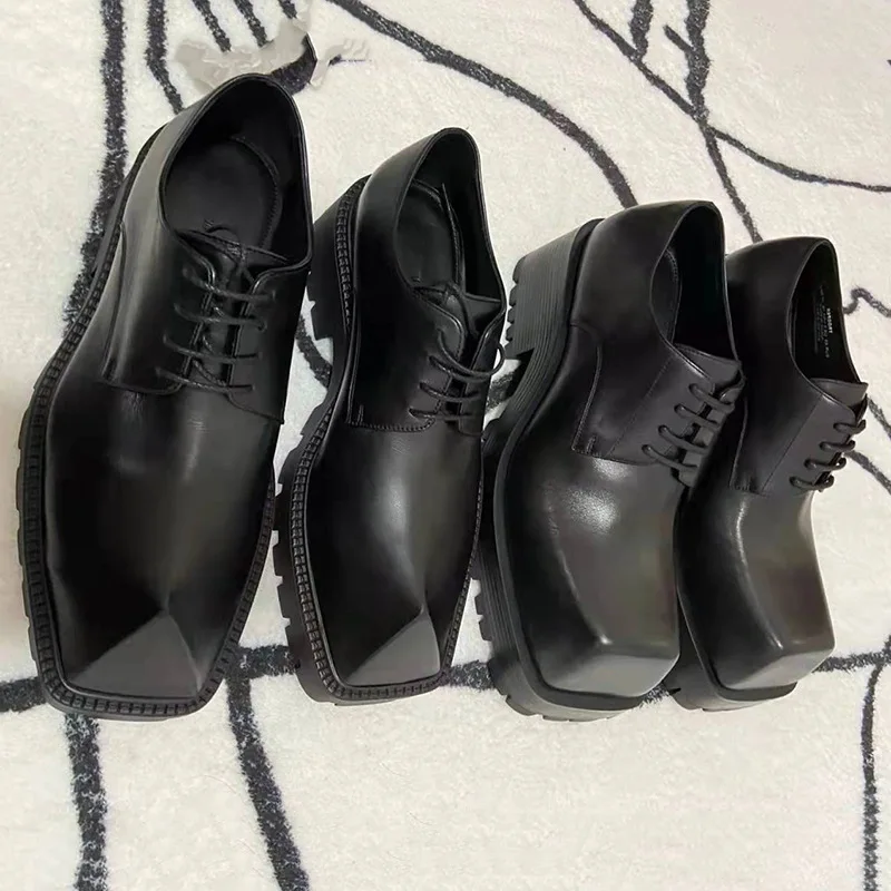 Men's Loafers Leather Motorcyc - đánh giá và giá Sewing Latex