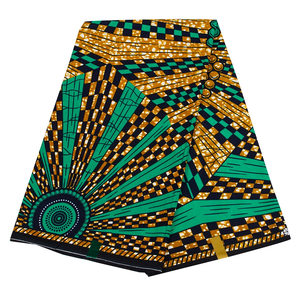 African Fabric 3/6Yards Cotton - đánh giá và giá Sewing Batik Fabric