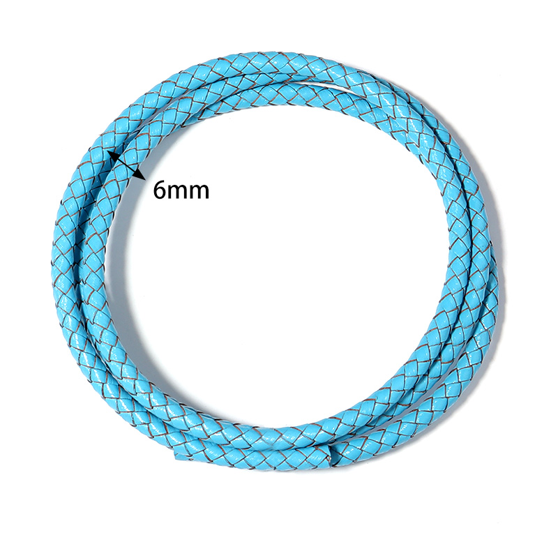 1M/Lot 6mm Braided Genuine Lea - đánh giá và giá Sewing Thread In Textile