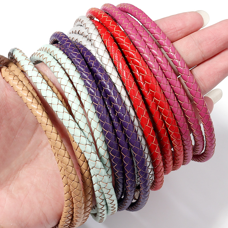 1M/Lot 6mm Braided Genuine Lea - đánh giá và giá Sewing Thread In Textile