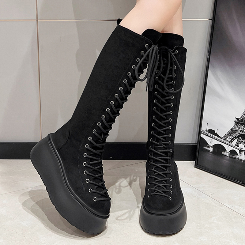 8CM Fashion Wedge-heeled Tasse - đánh giá và giá Sewing Latex