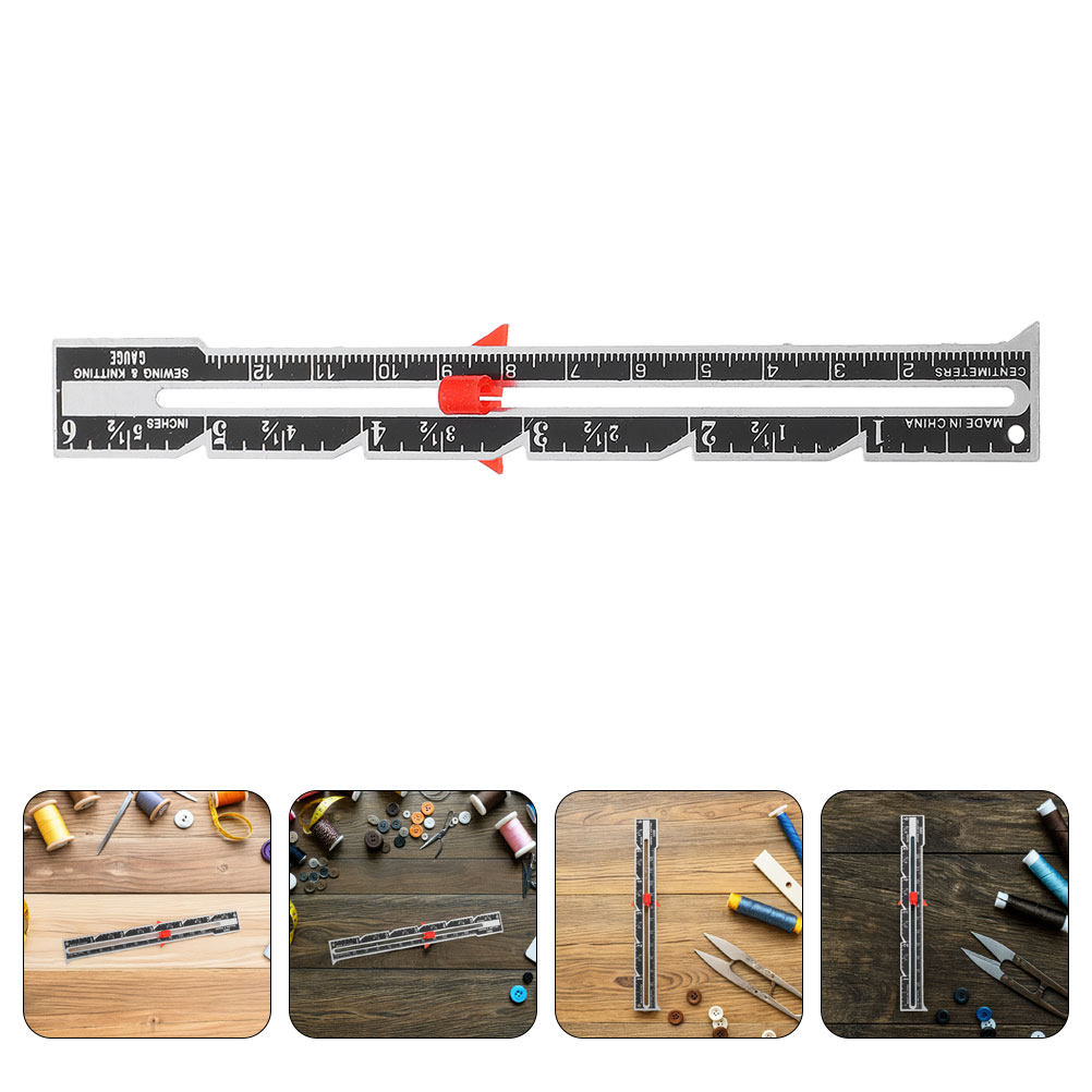 8Pcs Ergonomic Sewing Ruler Se - đánh giá và giá Sewing Gauge Ruler