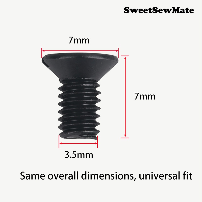 1PCS lotted Flat Head Screw Al - đánh giá và giá Textile Sewing Machine