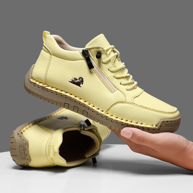 Women's Sneakers Handmade Leat - đánh giá và giá Sewing Latex