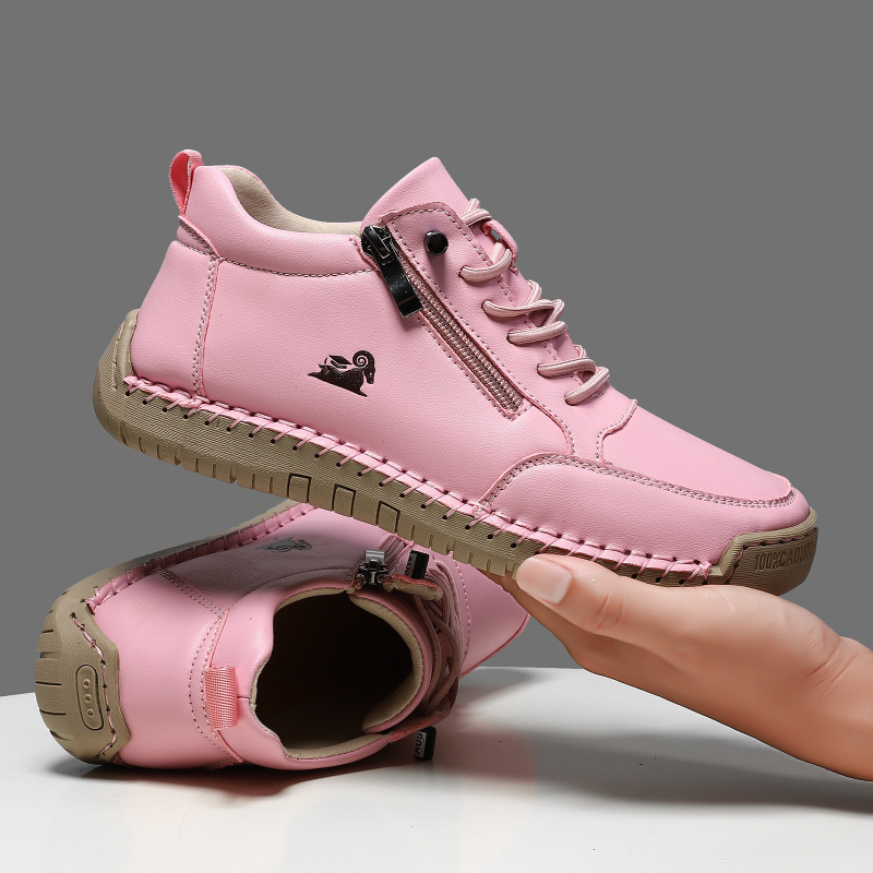 Women's Sneakers Handmade Leat - đánh giá và giá Sewing Latex